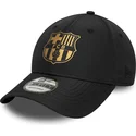 sort-justerbar-curved-kasket-fra-fc-barcelona-laliga-9forty-gold-fra-new-era
