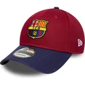 justerbar-rod-og-bla-fc-barcelona-laliga-9forty-contrast-kasket-fra-new-era