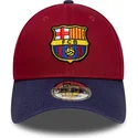 justerbar-rod-og-bla-fc-barcelona-laliga-9forty-contrast-kasket-fra-new-era