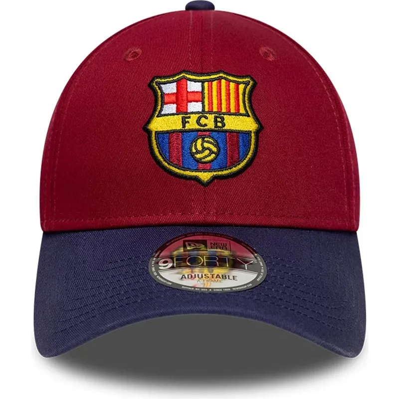 shapka-izvita-mnogocveten-snapbek-9forty-ajustable-na-fc-barcelona-laliga-ot-new-era