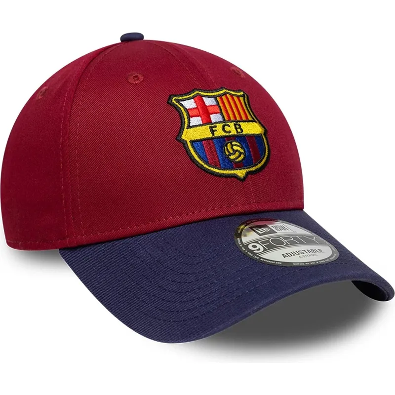 shapka-izvita-mnogocveten-snapbek-9forty-ajustable-na-fc-barcelona-laliga-ot-new-era