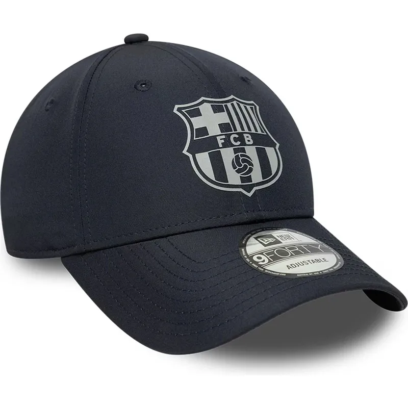 casquette-courbee-bleue-marine-ajustable-fc-barcelona-laliga-9forty-reflective-new-era