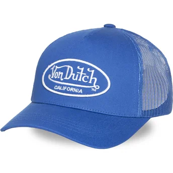 Шапка извита тракер синя снапбек LOF B43 от Von Dutch