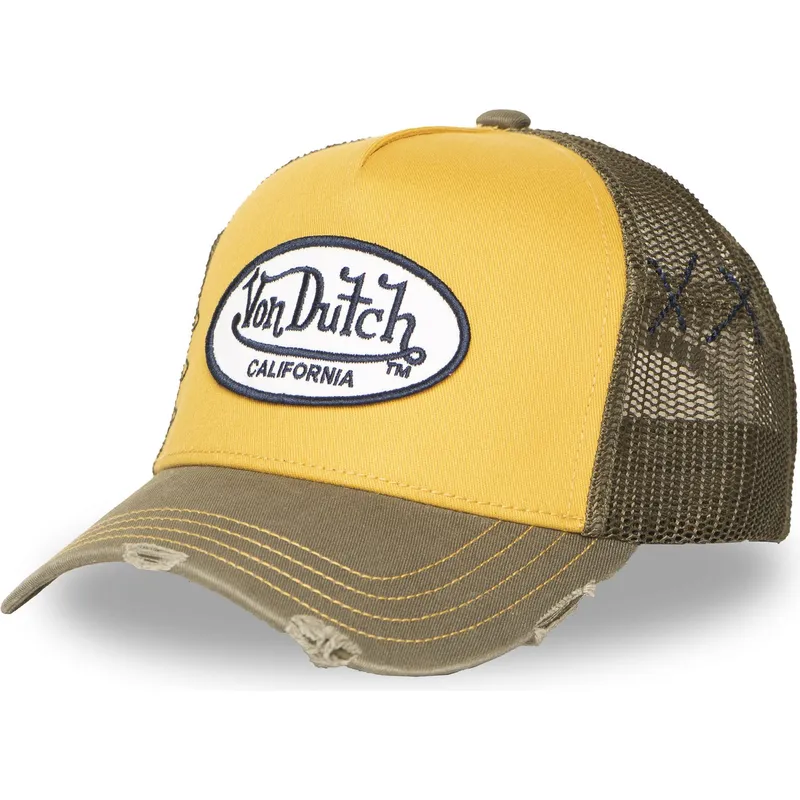 gebrauchte-gelb-grune-trucker-kappe-von-von-dutch-12