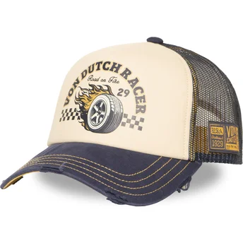 Шапка извита многоцветен снапбек от Von Dutch
