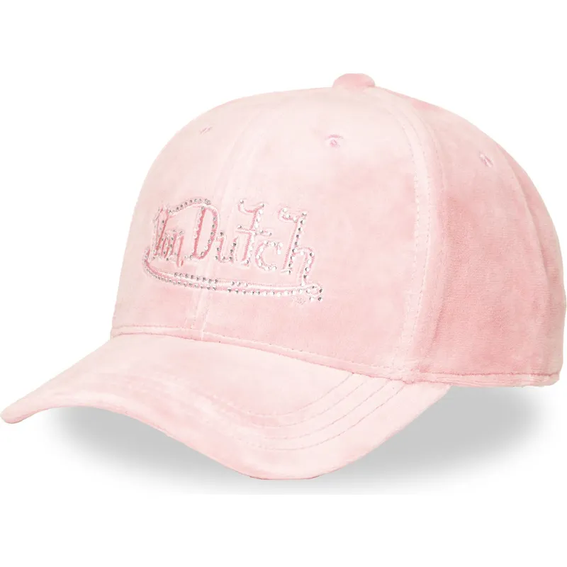 gebogene-verstellbare-rosa-kappe-vel-p-cb-von-von-dutch