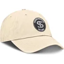 shapka-izvita-bezhov-reguliruema-club-unstructured-organic-cotton-na-chicago-white-sox-mlb-ot-nike