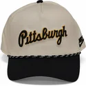 shapka-izvita-bezhov-snapbek-rise-structured-na-pittsburgh-pirates-mlb-ot-nike