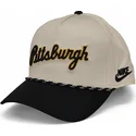 shapka-izvita-bezhov-snapbek-rise-structured-na-pittsburgh-pirates-mlb-ot-nike