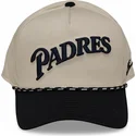 shapka-izvita-bezhov-snapbek-rise-structured-na-san-diego-padres-mlb-ot-nike