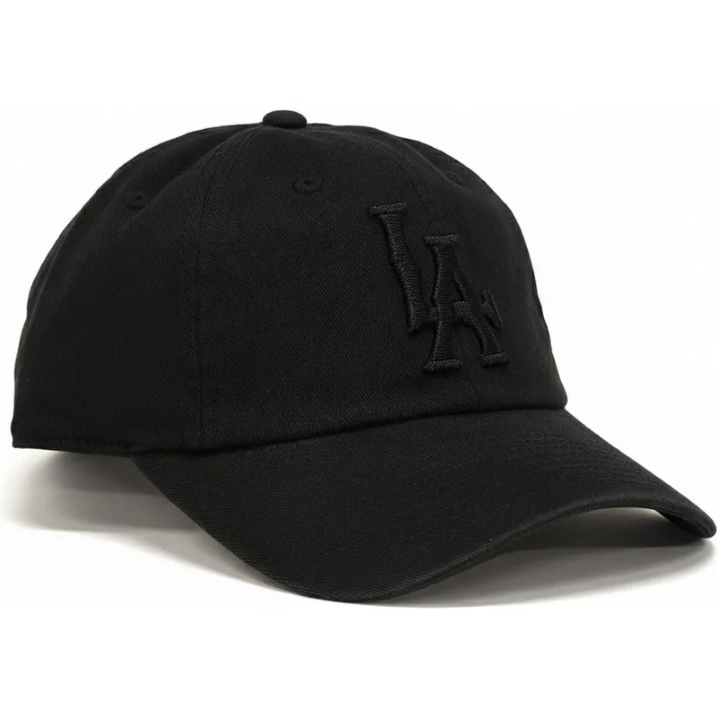 shapka-izvita-cherna-reguliruema-los-angeles-dodgers-ballpark-na-los-angeles-dodgers-mlb-ot-american-needle
