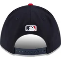 new-era-curved-brim-9forty-m-crown-player-replica-atlanta-braves-mlb-navy-blue-and-red-snapback-cap
