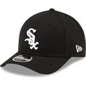 shapka-izvita-cherna-snapbek-9forty-m-crown-player-replica-na-chicago-white-sox-mlb-ot-new-era