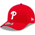 rod-kurvet-snapback-kasket-9forty-m-crown-player-replica-fra-philadelphia-phillies-mlb-fra-new-era