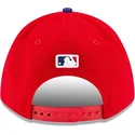 casquette-courbee-rouge-snapback-9forty-m-crown-player-replica-philadelphia-phillies-mlb-new-era