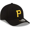 sort-curved-snapback-kasket-9forty-m-crown-player-replica-fra-pittsburgh-pirates-mlb-fra-new-era