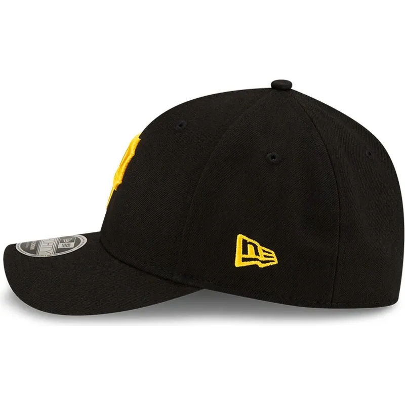 shapka-izvita-cherna-snapbek-9forty-m-crown-player-replica-na-pittsburgh-pirates-mlb-ot-new-era