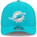 bla-buet-snapback-kasket-9forty-m-crown-team-fra-miami-dolphins-nfl-fra-new-era