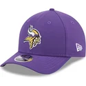 new-era-curved-brim-9forty-m-crown-team-minnesota-vikings-nfl-purple-snapback-cap