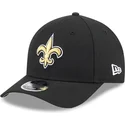 shapka-izvita-cherna-snapbek-9forty-m-crown-team-na-new-orleans-saints-nfl-ot-new-era