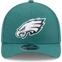grune-gebogene-snapback-kappe-9forty-m-crown-team-der-philadelphia-eagles-nfl-von-new-era