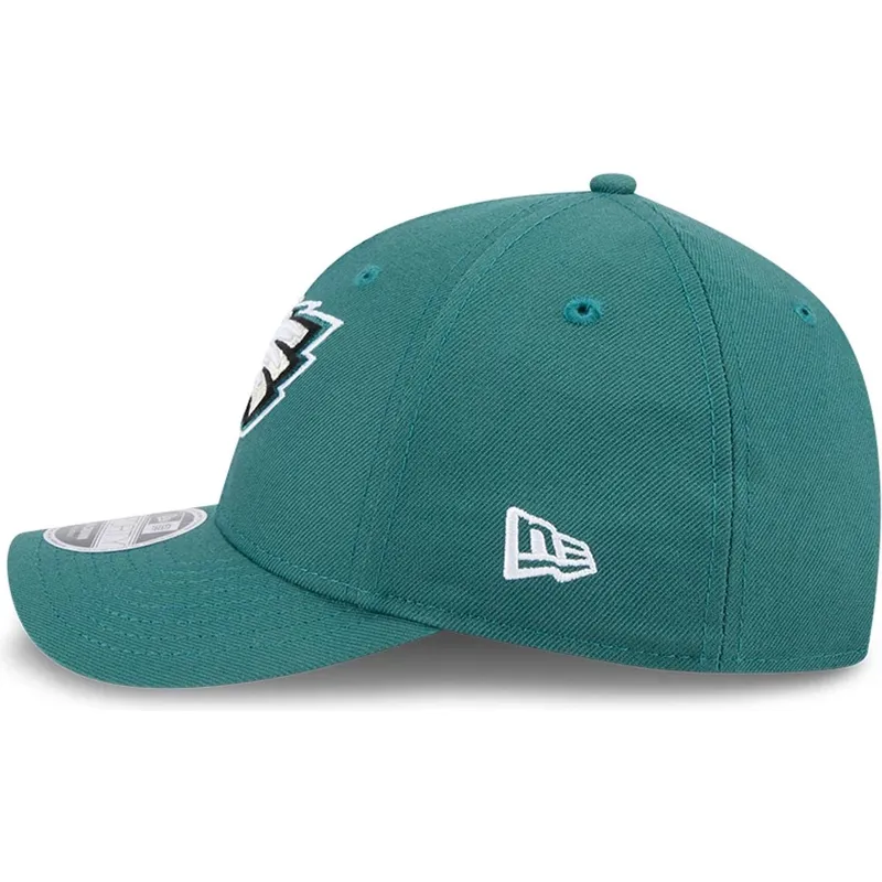 shapka-izvita-zelena-snapbek-9forty-m-crown-team-na-philadelphia-eagles-nfl-ot-new-era