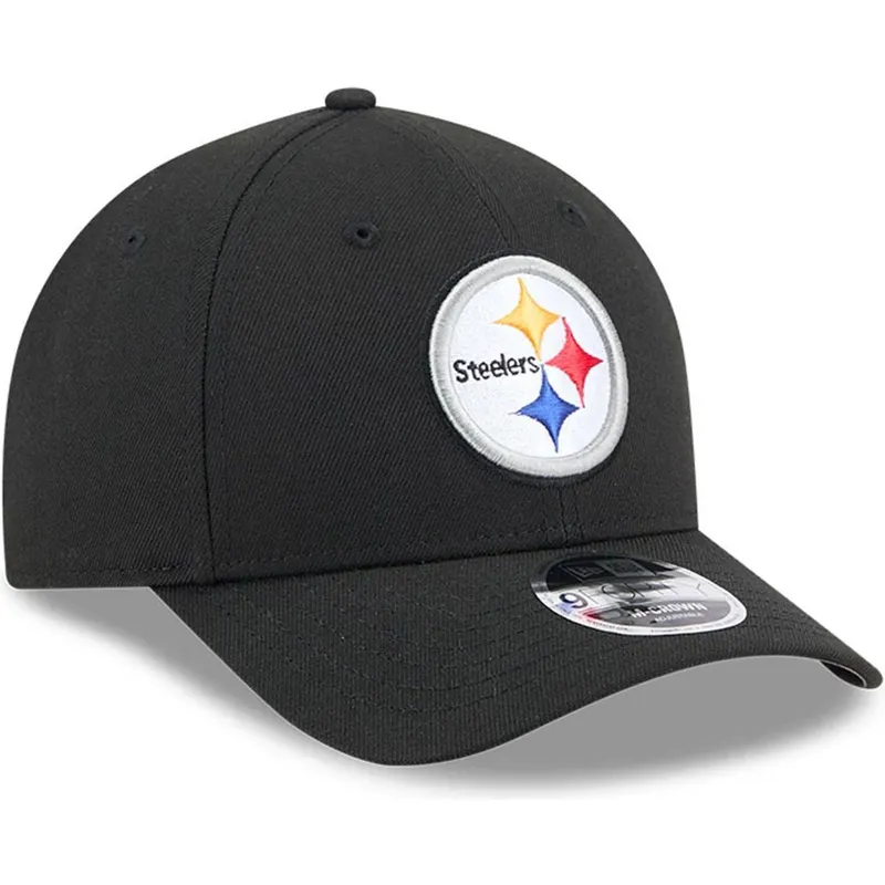 shapka-izvita-cherna-snapbek-9forty-m-crown-team-na-pittsburgh-steelers-nfl-ot-new-era