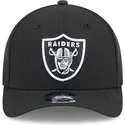 buet-sort-snapback-kasket-9forty-m-crown-team-fra-las-vegas-raiders-nfl-fra-new-era