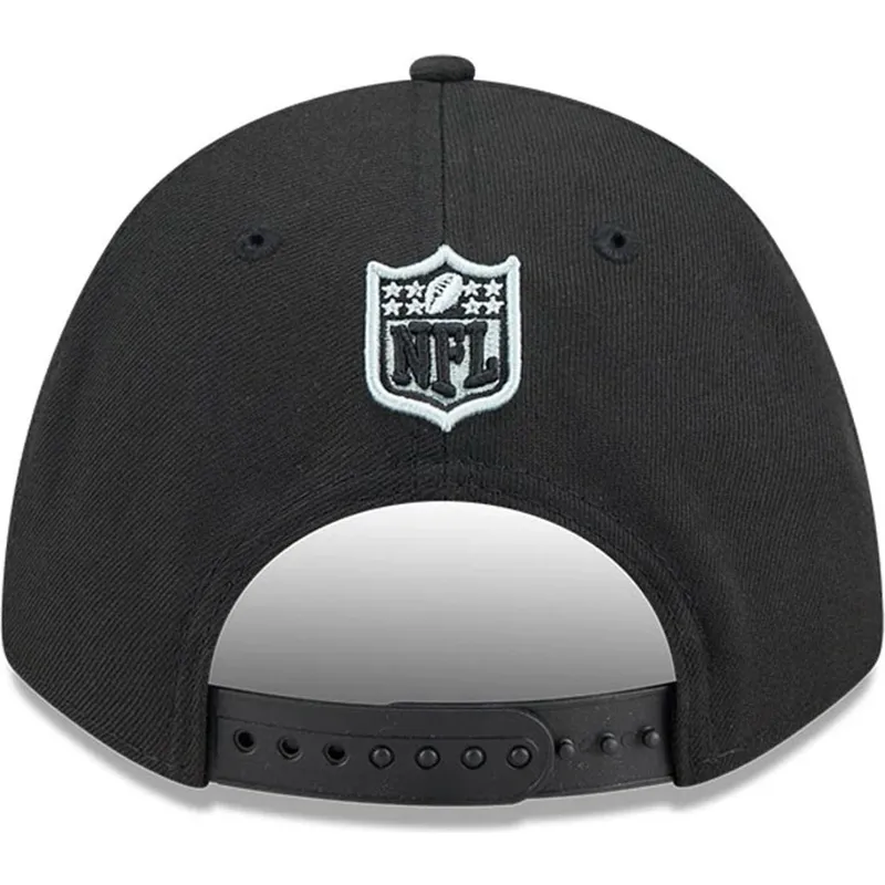 buet-sort-snapback-kasket-9forty-m-crown-team-fra-las-vegas-raiders-nfl-fra-new-era