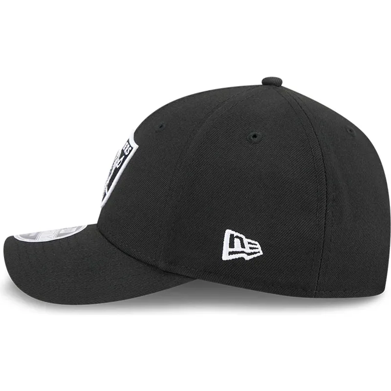 buet-sort-snapback-kasket-9forty-m-crown-team-fra-las-vegas-raiders-nfl-fra-new-era