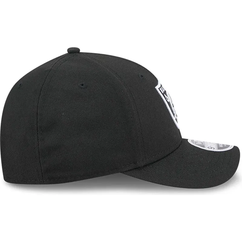 shapka-izvita-cherna-snapbek-9forty-m-crown-team-na-las-vegas-raiders-nfl-ot-new-era