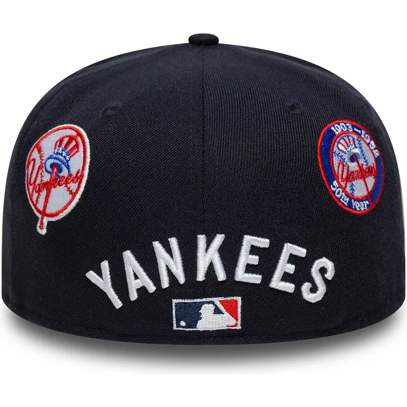 flad-marinebla-fitted-59fifty-subway-series-kasket-fra-new-york-yankees-mlb-af-new-era