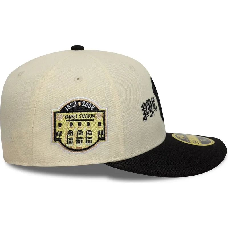 shapka-izvita-bezhov-reguliruema-59fifty-low-profile-precurved-coops-na-new-york-yankees-mlb-ot-new-era