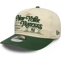 shapka-izvita-bezhov-reguliruem-19twenty-washed-graphic-na-new-york-yankees-mlb-ot-new-era