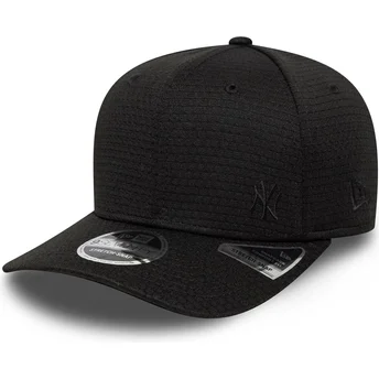 New Era Извита Периферия 9SEVENTY Stretch Snap Mesh Flawless New York Yankees MLB Черна Шапка Snapback