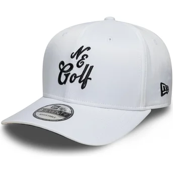 Шапка извита бяла снапбек 9SEVENTY от New Era