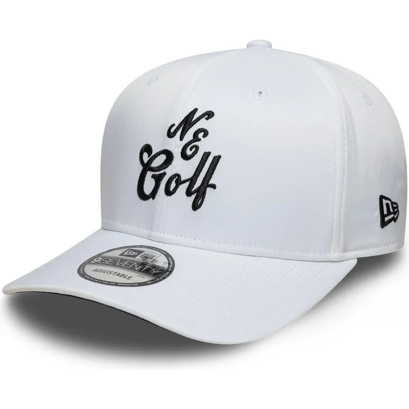 weisse-gebogene-snapback-kappe-9seventy-stretch-snap-technical-golf-von-new-era