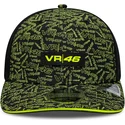shapka-izvita-cherna-snapback-y-9seventy-stretch-snap-all-over-print-na-valentino-rossi-vr46-motogp-ot-new-era