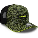 shapka-izvita-cherna-snapback-y-9seventy-stretch-snap-all-over-print-na-valentino-rossi-vr46-motogp-ot-new-era