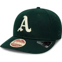 shapka-izvita-zelena-reguliruema-9fifty-retro-crown-heritage-series-na-oakland-athletics-mlb-ot-new-era
