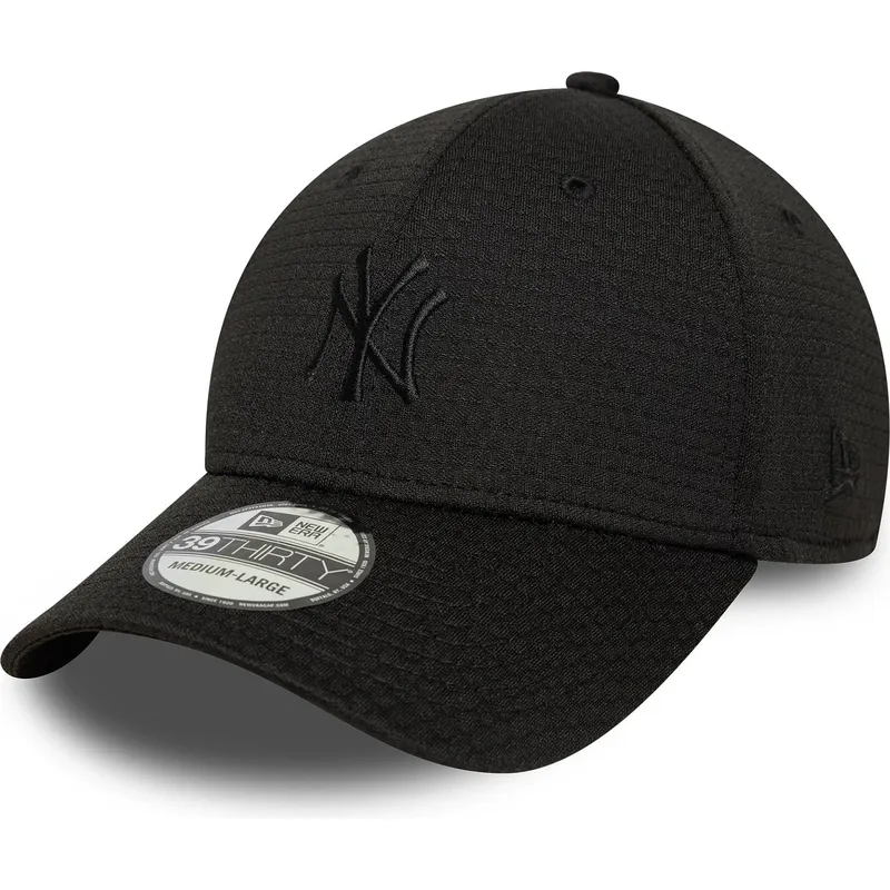 gorra-curva-negra-ajustada-con-logo-negro-39thirty-stretch-mesh-de-new-york-yankees-mlb-de-new-era