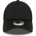 new-era-izvita-kozirka-cherno-logo-39thirty-stretch-mesh-new-york-yankees-mlb-cherna-prilepnala-shapka