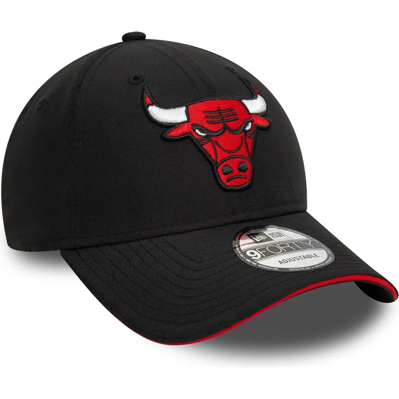 new-era-izvita-kozirka-9forty-mikrofibr-chicago-bulls-nba-cherna-reguliruema-shapka