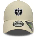 shapka-izvita-bezhov-reguliruema-9forty-recycled-midi-na-las-vegas-raiders-nfl-ot-new-era