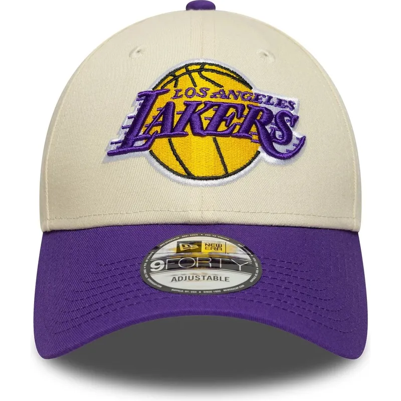 shapka-izvita-bezhov-reguliruema-9forty-colour-block-na-los-angeles-lakers-nba-ot-new-era shapka-izvita-bezhov-reguliruema-9forty-colour-block-na-los-angeles-lakers-nba-ot-new-era