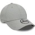 gra-curved-snapback-kasket-med-grat-logo-9forty-mesh-flawless-fra-new-york-yankees-mlb-fra-new-era