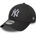 shapka-izvita-siv-reguliruema-9forty-league-essential-na-new-york-yankees-mlb-ot-new-era