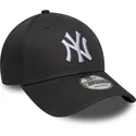 shapka-izvita-siv-reguliruem-9forty-league-essential-na-new-york-yankees-mlb-ot-new-era