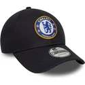 casquette-courbee-bleue-marine-snapback-9forty-core-chelsea-football-club-premier-league-new-era