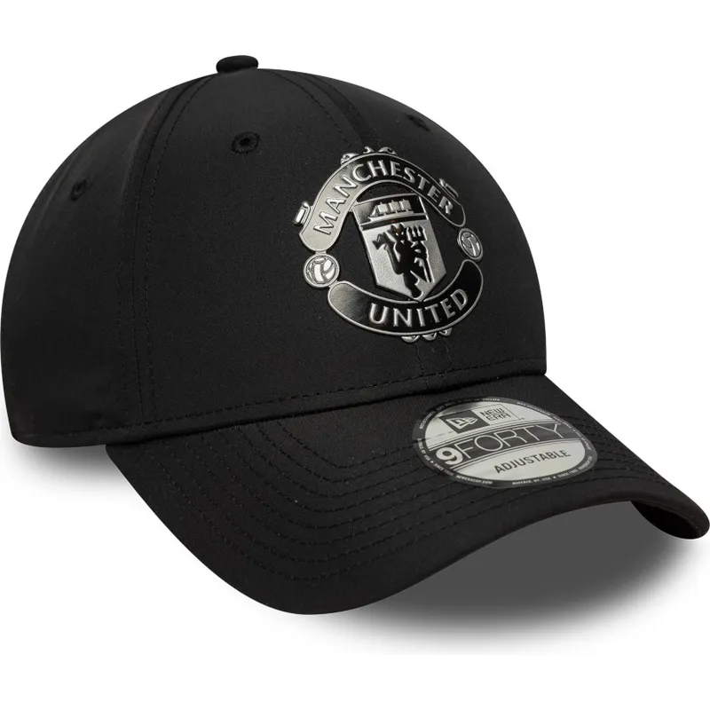 shapka-izvita-cherna-reguliruem-9forty-reflective-na-manchester-united-football-club-premier-league-ot-new-era